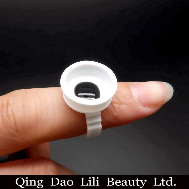 New Arrival Disposable Eyelash Extension Tools Glue Cup Plastic Glue Ring