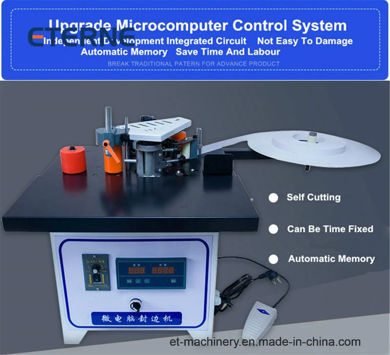 Portable Manual Woodplate Curve and Linear Edge Bander for Edge Banding (ET-30)