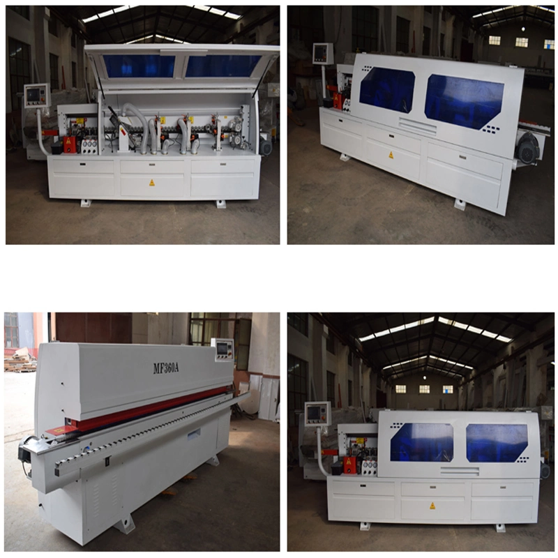 Mf360A PVC MDF Straight Line Automatic Edge Banding Trimmer Machine Wood Door Edge Bander Machine