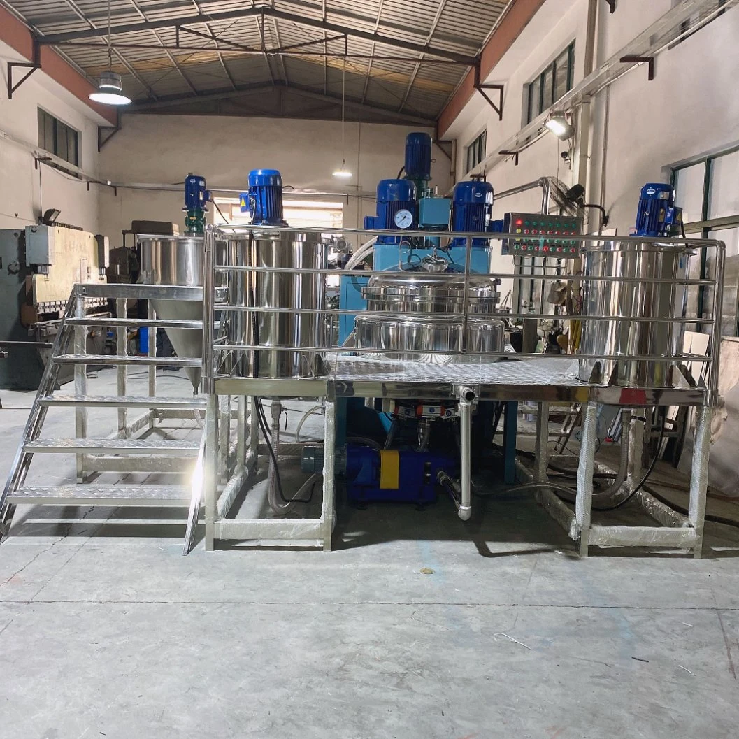 Toothpaste Making Machine /Line/Equipment with Toothpaste Making Machine /Line/Equipment with Vacuum Homogenizer