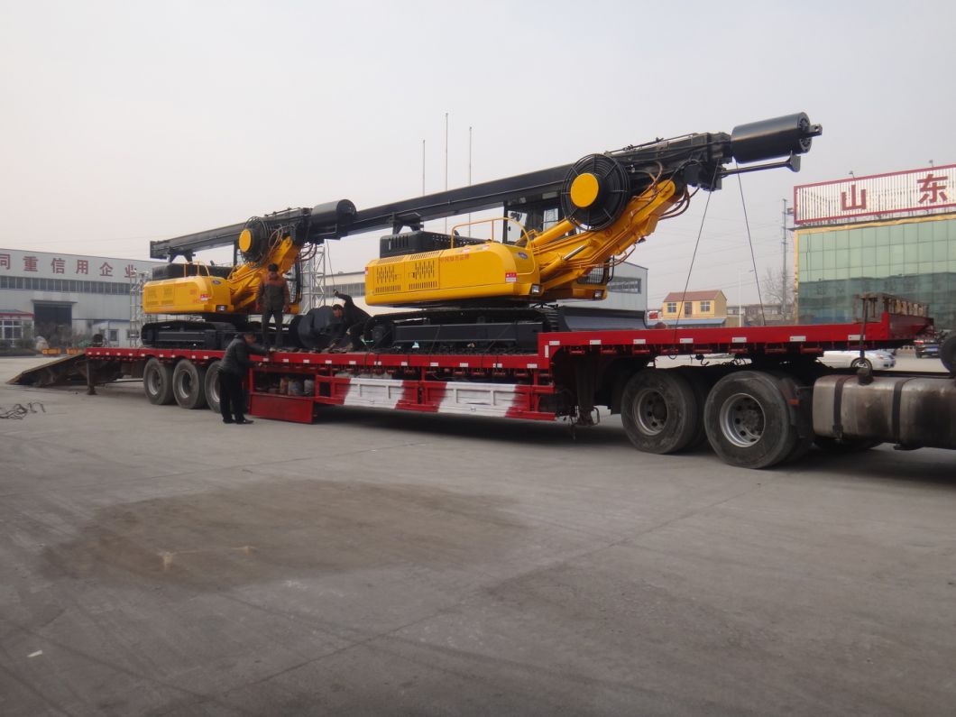 20m Rock Drilling Rig and Rotary Water Well Drilling Rig Drilling Machine Construction Machine