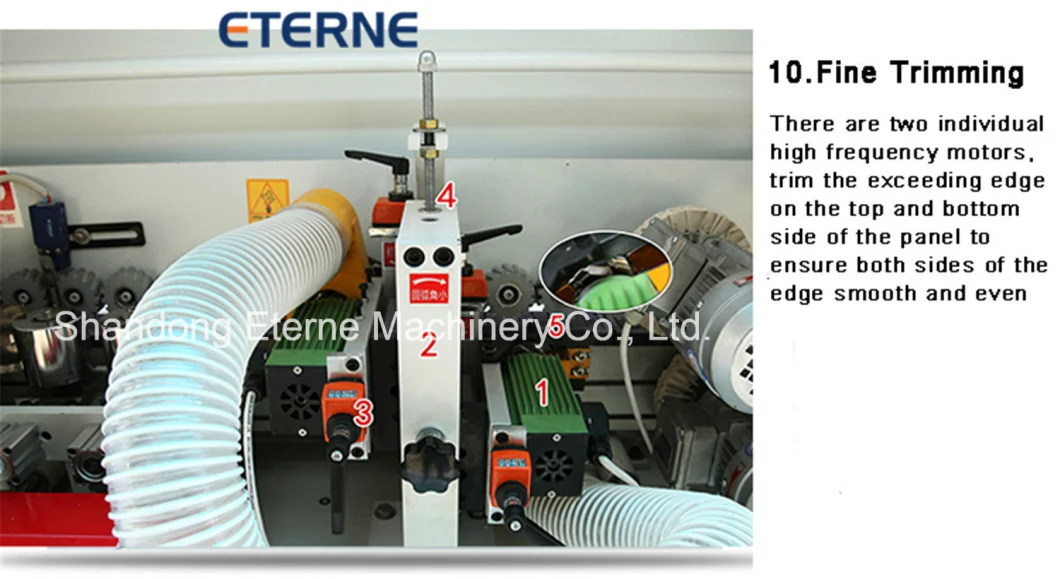 Electric Semi-Auto Economic Carpentry Tape Linear Edge Bander Machine (ET-60)