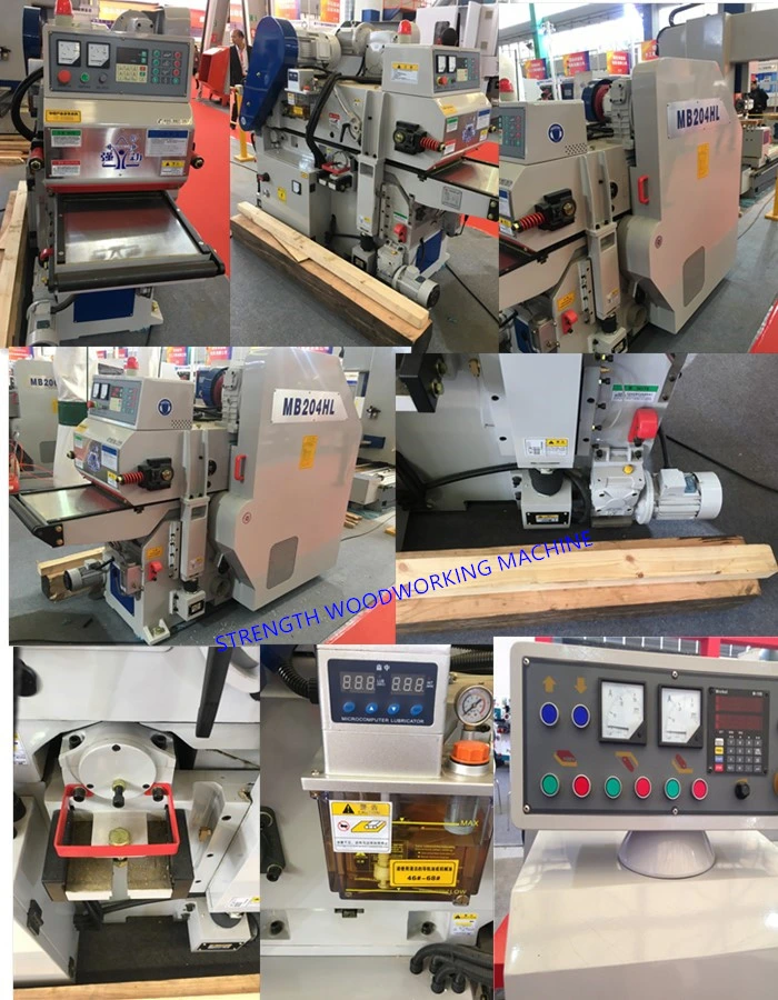 Double Side Wood Planer Machine, Thickness Planer for Solid Wood