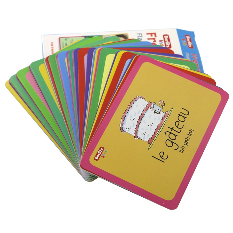 Kids Friendly Cards Custom Flash Cards Educational Memory Cards Customized Playing Cards Deck