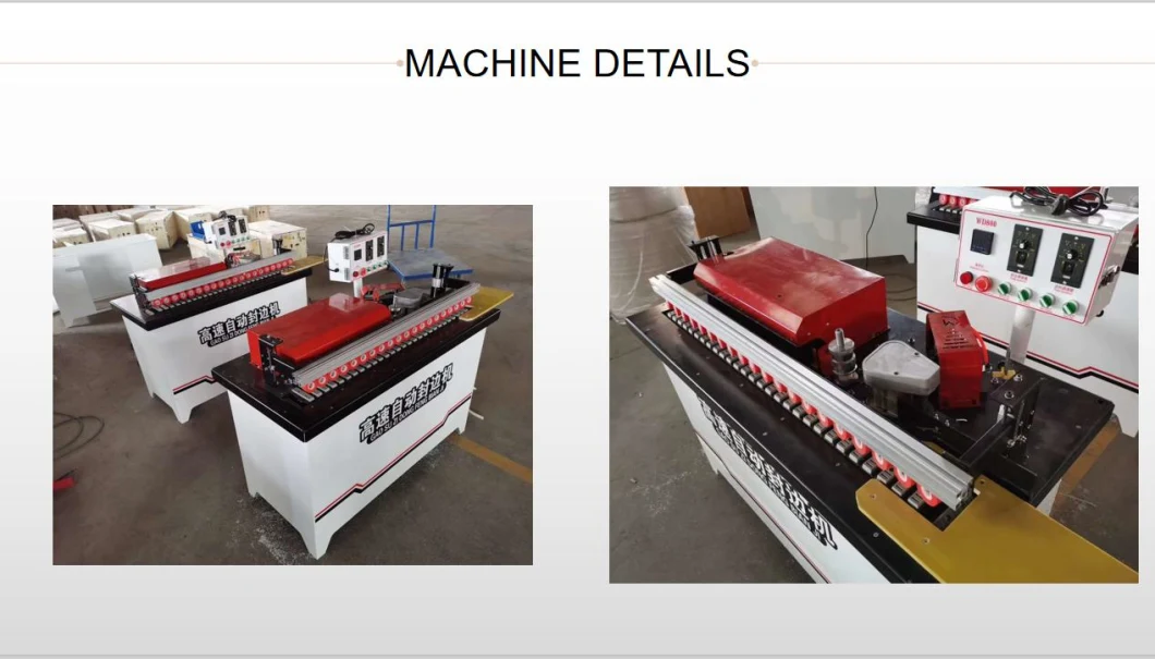 Manual MDF Mini Double PVC Edge Trimmer Cheap Price Factory Supply Edge Banding Machine