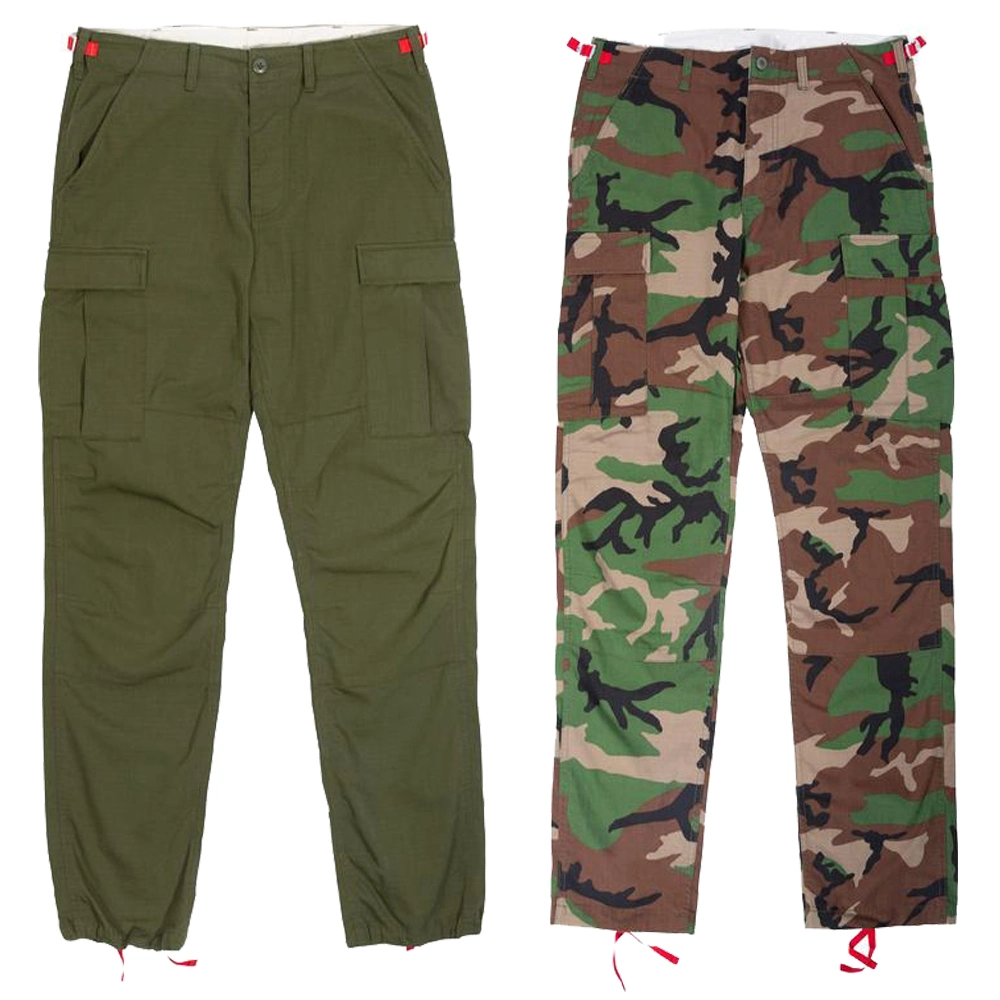 Heavy Canvas Rigid Fabric Mens Cotton Vault Carpenter Camo Pants