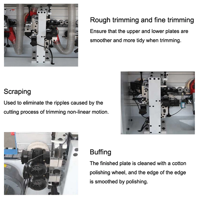 Mf360y Wood Furniture Plywood Edge Banding Machine Automatic Edge Bander Machine