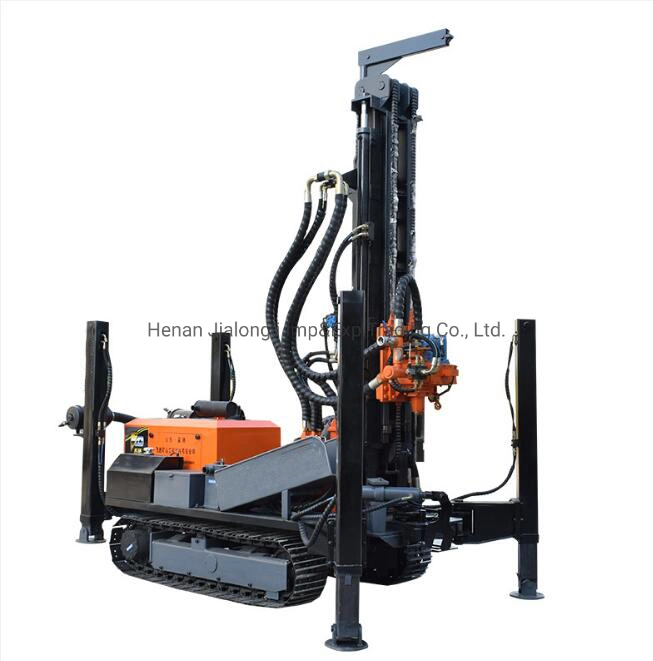 Kw200 Multi-Function Hard Rock Down The Hole 200m Deep Hole Water Well Drilling Machine