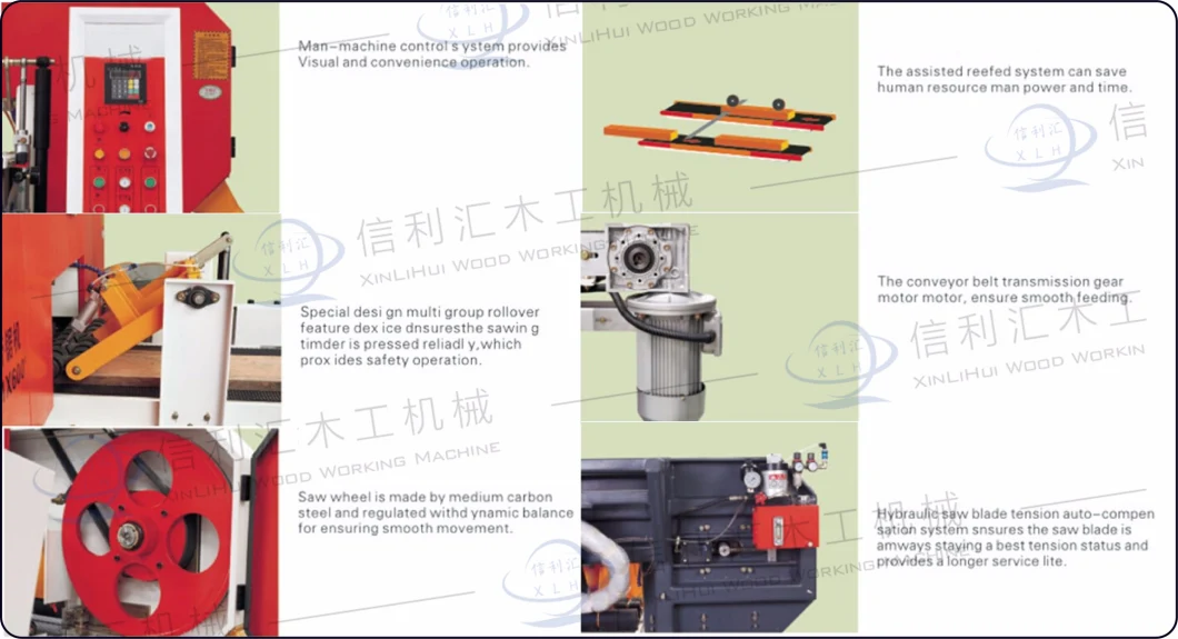 Wood Band Saw High Quality, Bandsaw Machine Wood, Automatic Bandsaw Machine Wood Automatic Horizontal Wood Sand Saw Machinery Horizontal Resaw Machine