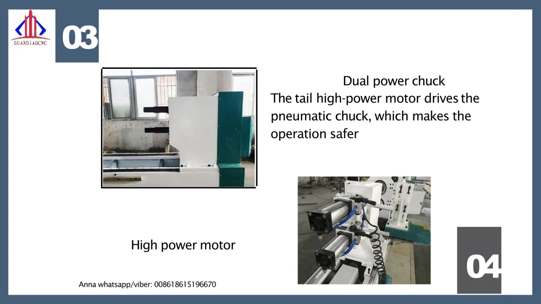 New Automatic CNC Wood Turning Lathe Speed Control Digital Display Woodworking Small Lathe Bead Lathe Stair Handrail Polishing Machine CNC Lathe