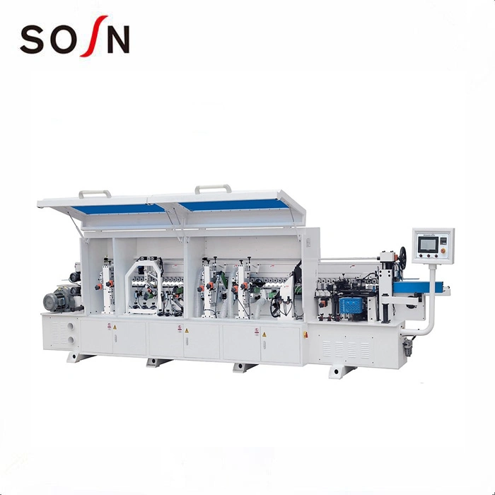 Woodworking Machinery PVC Edge Banding Machine with Corner Rounding