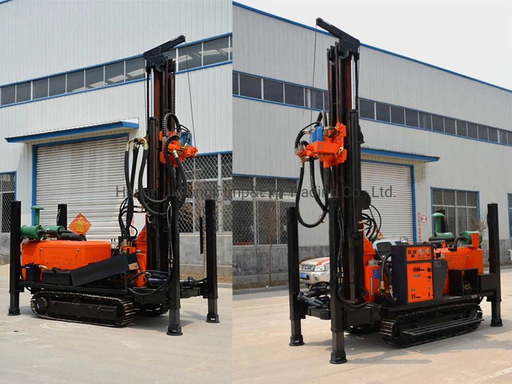 Kw200 Multi-Function Hard Rock Down The Hole 200m Deep Hole Water Well Drilling Machine