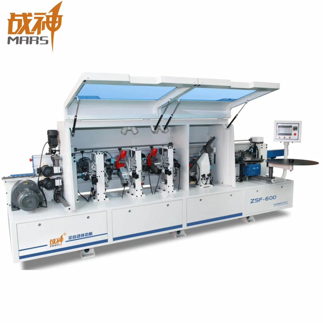 Zsf60d Automatic High Speed with Ce Approved Acrylic Board CNC Edge Banding Machine for Cabinet Doors