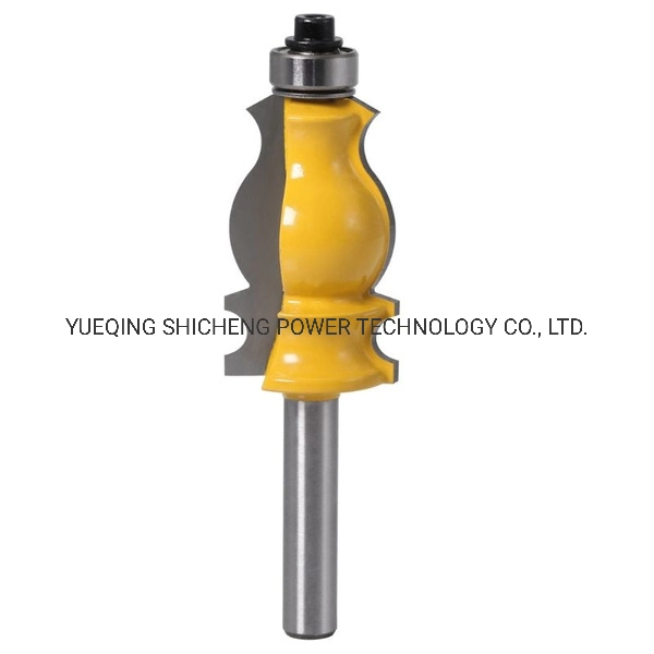 8mm Shank Molding Handdrail Router Bit for Woodworking