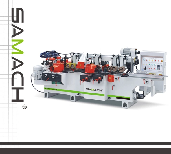 Wood Moulding Machine 4 Head Planer Four Side Moulder Sawing Machine Combined Planer