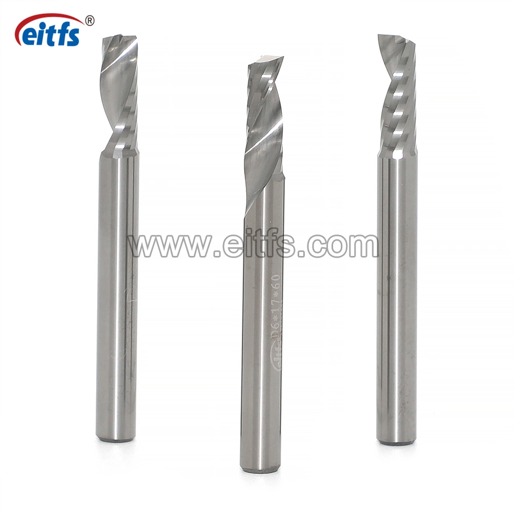 Manufacture Tungsten Carbide Single Flute End Mill Cutting Tools Router Bits Woodworking