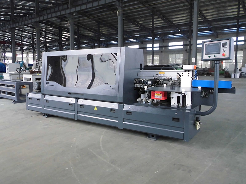 Edge Banding Machine Wjs-368 Woodworking Machine with Cornor Rounding