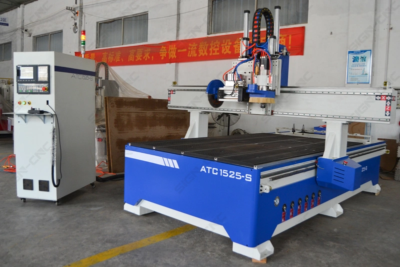 Horizontal Wood Cutting Band Saw/CNC Router Wood Machine for Cutting Aluminum