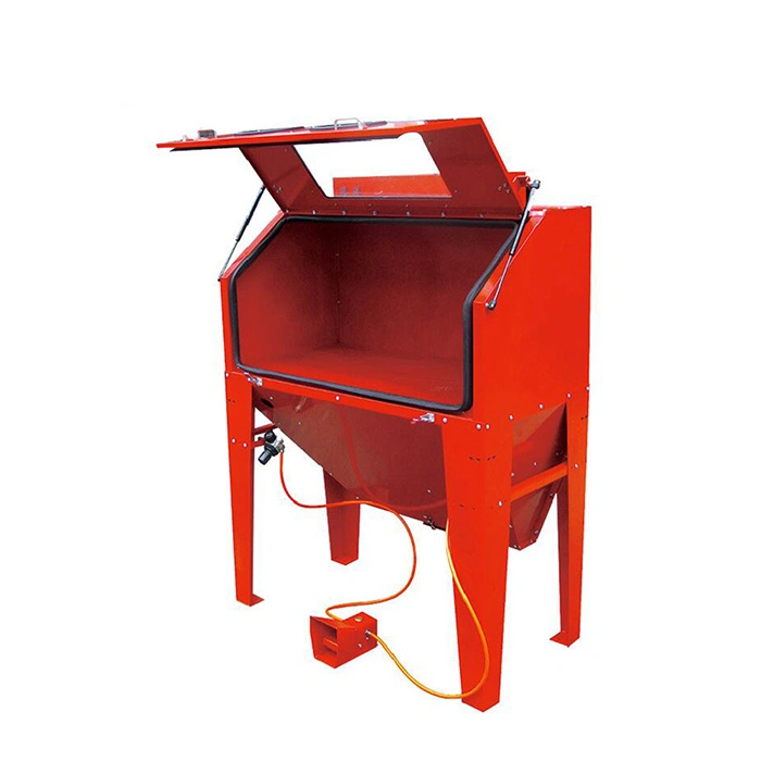 Wet Blasting Cabinet Machine, 420L Cabinet Sandblaster Industrial Equipment