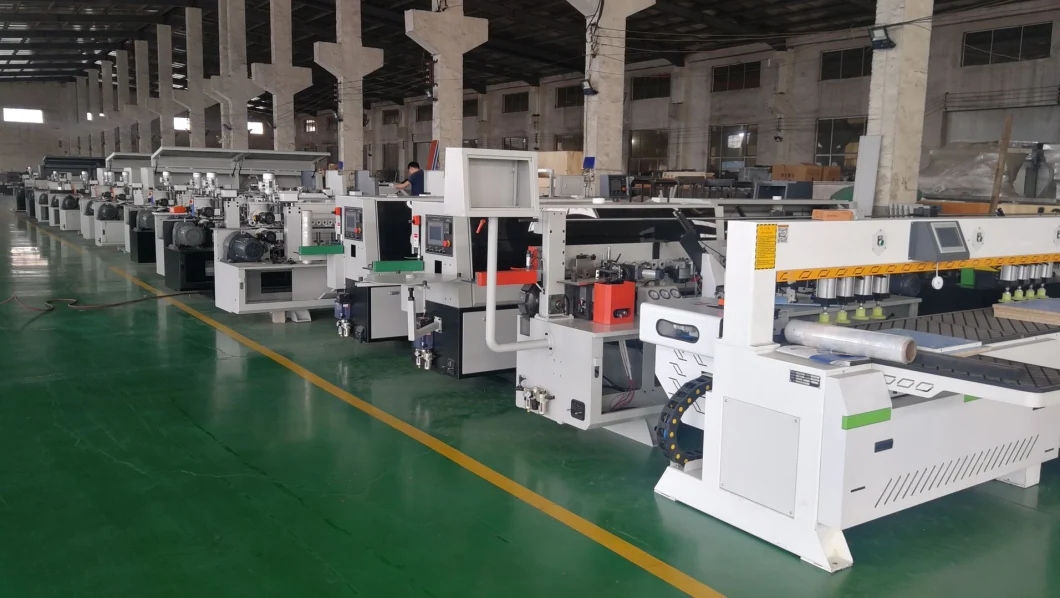 Full Automatic Edge Banding Machinery with Double Trimming Functions