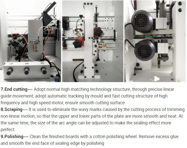 China Woodworking Plywood MDF Wood PVC Fully Automatic Edge Bander