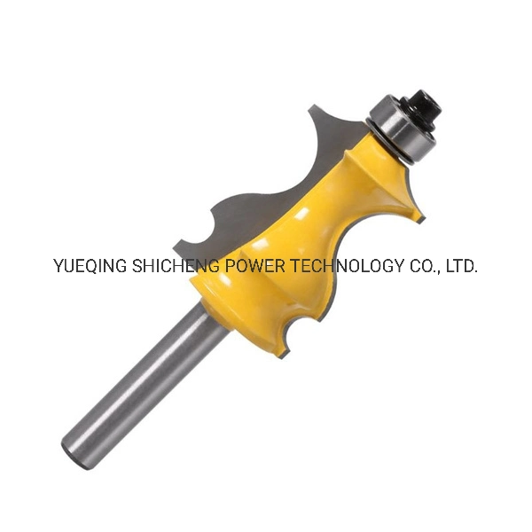 8mm Shank Molding Handdrail Router Bit for Woodworking