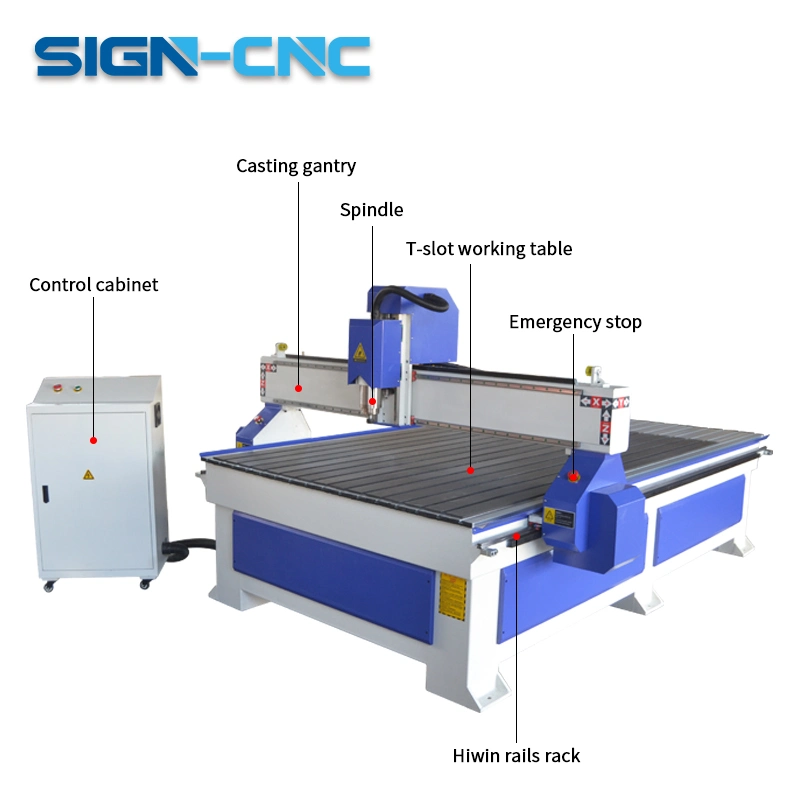 1325 Best Price Wood Door Making Machine CNC Router Machine 3D Wood Carving Machine Price