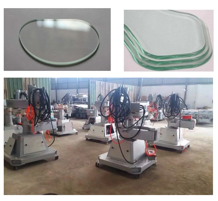 for Sale Glass Shape Edging Machine Five-Star Plate Machine for Duckbill and Beveled Edges Polishing