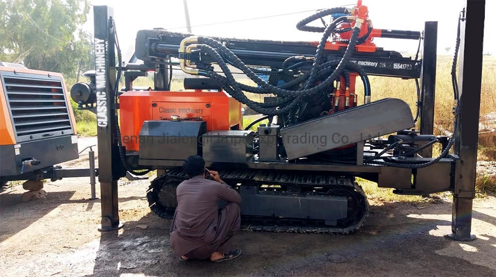 Kw200 Multi-Function Hard Rock Down The Hole 200m Deep Hole Water Well Drilling Machine