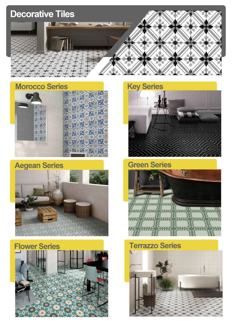 Classic Villages Vitrified Water Proof Glazed Ceramic Tiles in 200X200