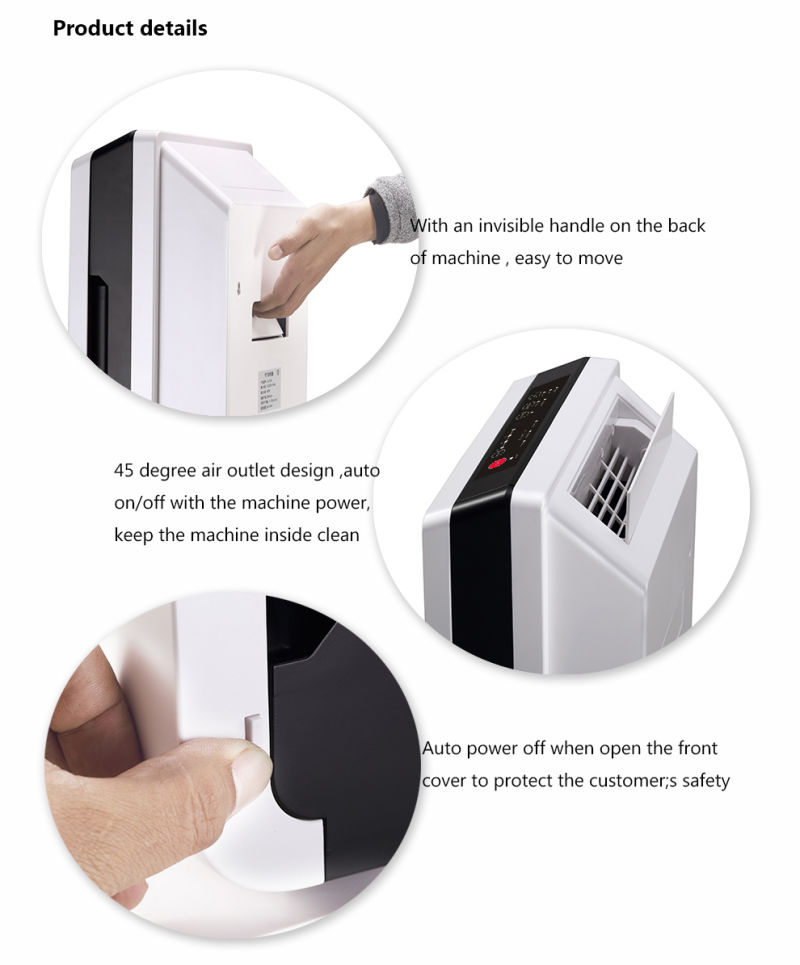 Ce RoHS FCC Ozone Anion Air Quality Sensor Air Purifier