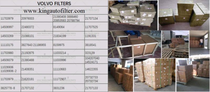 Manufacturers Supply Air Filter Element Air Filter 5801317097 5801317096 Air Filter