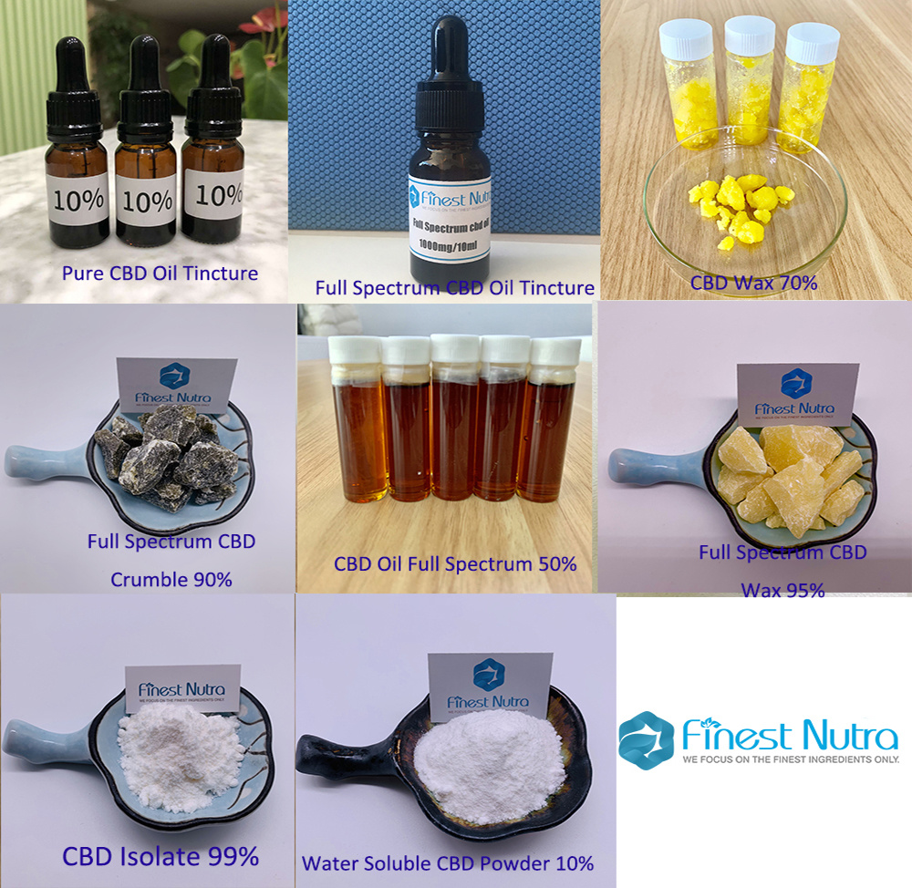 Hot Sale Natural Hemp Extract 50% Cbd Oil Full Spectrum