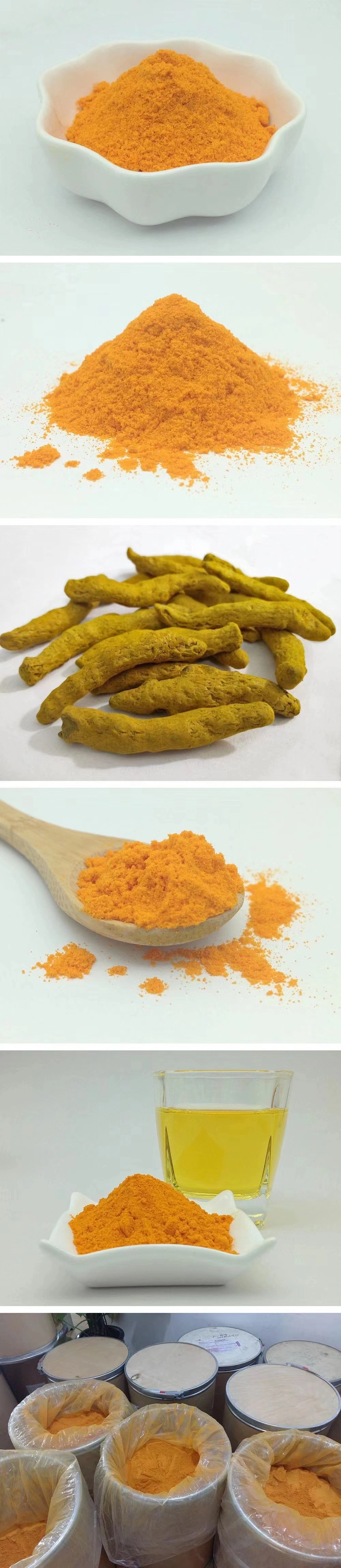 Yinherb High Nutritional Turmeric Extract Natural Pigment Curcumin 95% Turmeric Extract