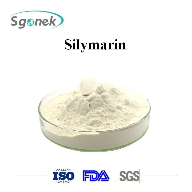 Pure Organic CAS 65666-07-1 Silymarin Powder Raw Material Silymarin Price Milk Thistle Extract Silymarin