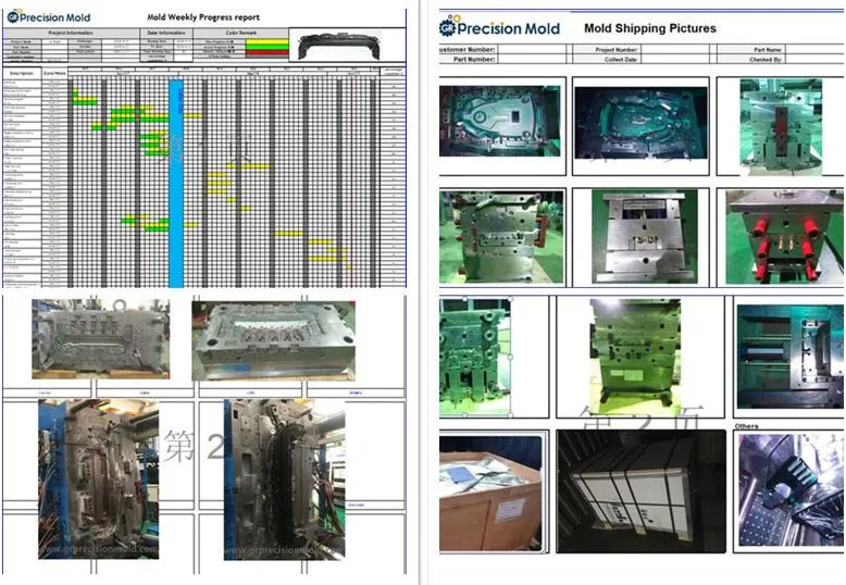 Double Colored Injection Mold /Two Shot Molding/ Overmolding/Plastic Mold