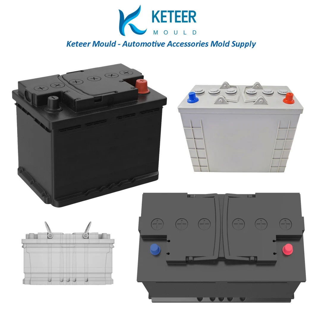 OEM Plastic Auto Car Battery Case Mould, Automotive Accessories Plastic Mould Maker in China