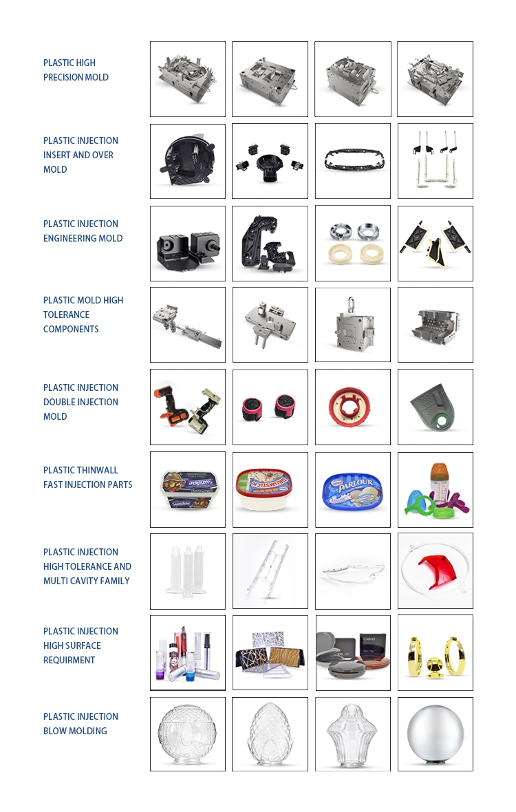 Customized Used Moulds Plastic Injection Molds