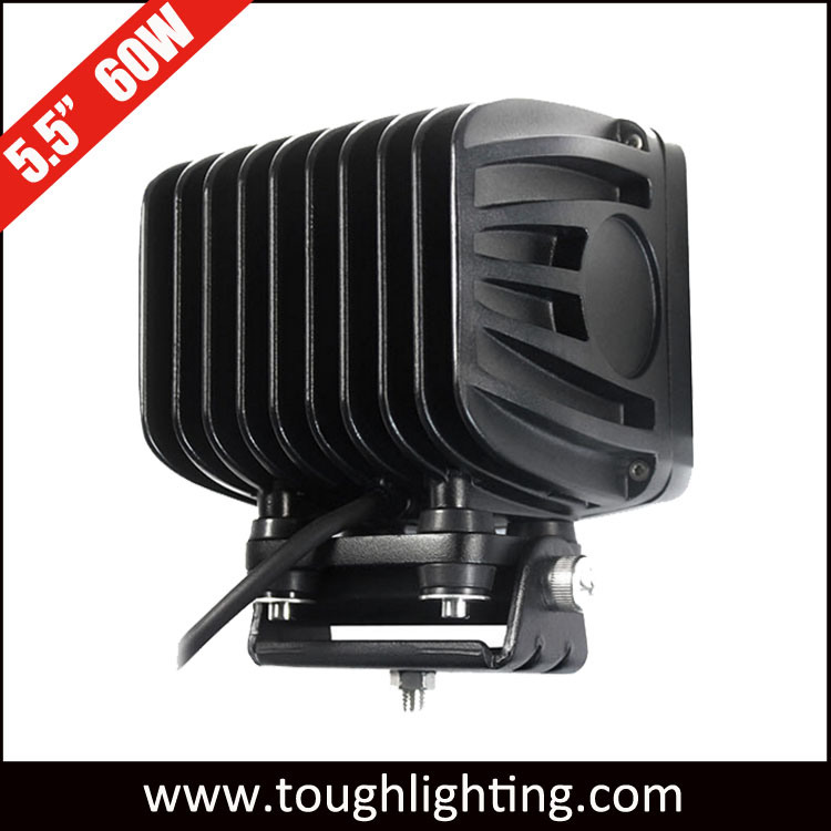 DC 12V 5.3" Heavy Duty CREE LED Work Light for Truck Constructions