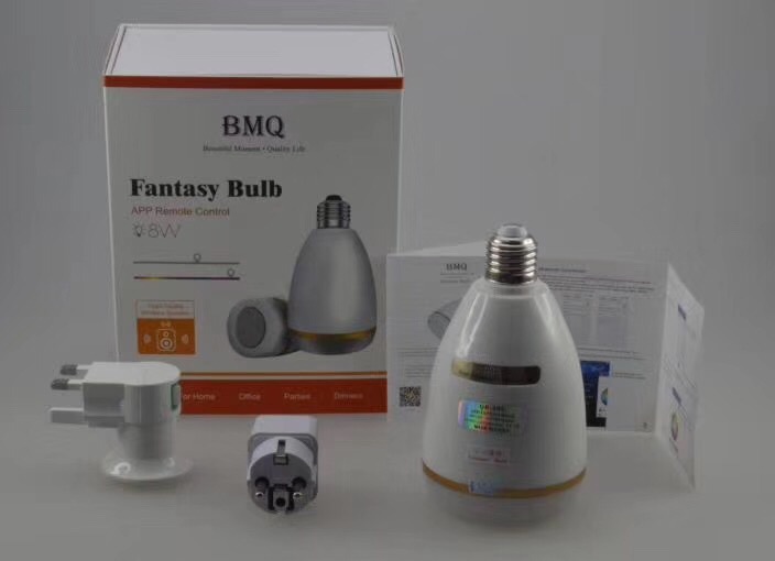 Portable Mini Stage LED Dance Party Disco Light with Wireless Bluetooth Speaker Light