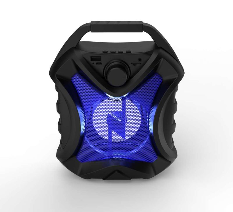 DJ Home Theater Active Portable Speaker with Battery Wireless Bluetooth Microphone Sound Box Speaker