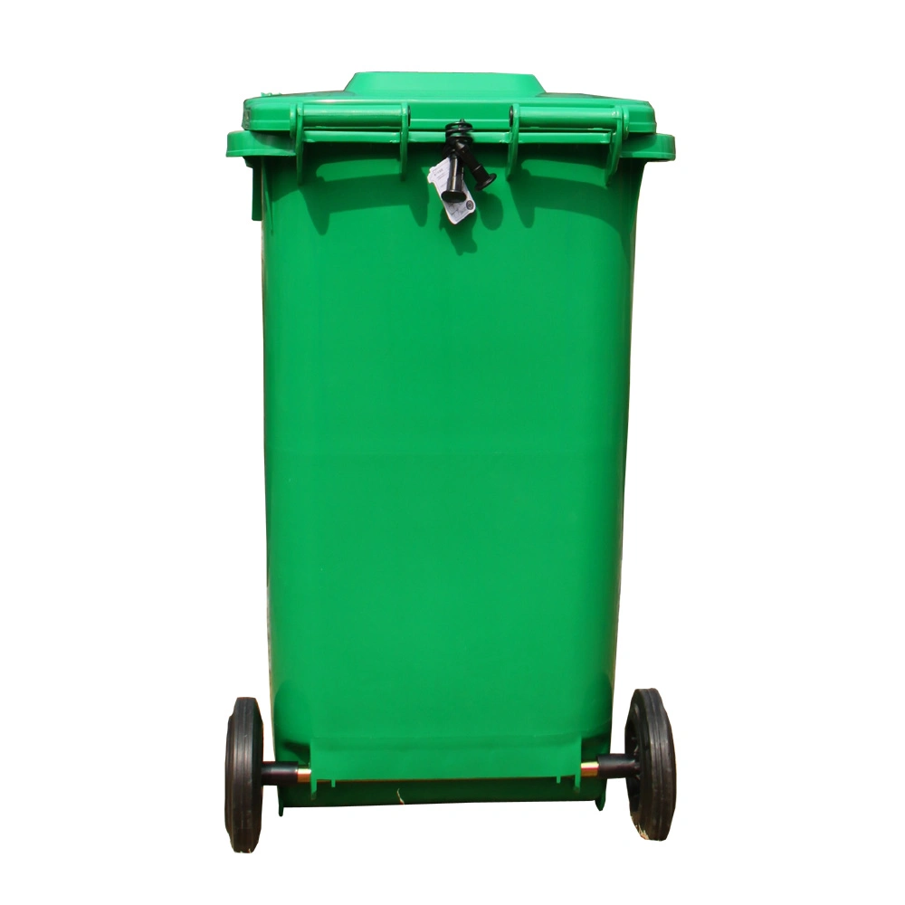 Kitchen Rubbish 240L Plastic Garbage Trash Wheelie Bin