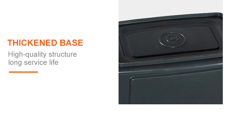 120L Airtight House Park Organic Big Pooja Cabinet Homebase Plastic Dustbin