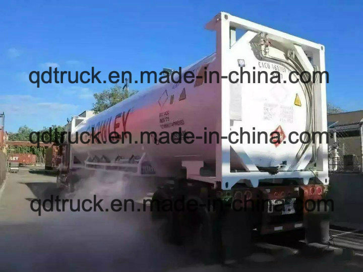40' ASME Certificate Transport LNG Tanker Container / BV LNG tanker container