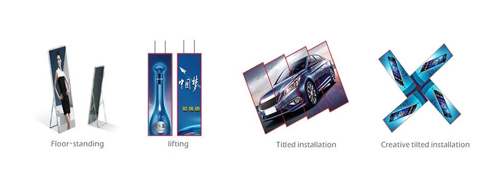 Ultra Slim P2.5 LED Poster, Full Color LED Poster