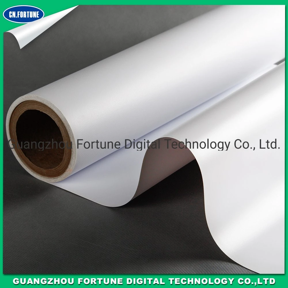 Digital Printing Coated 1000*1000d/16*16 PVC Frontlit Flex Banner Matte