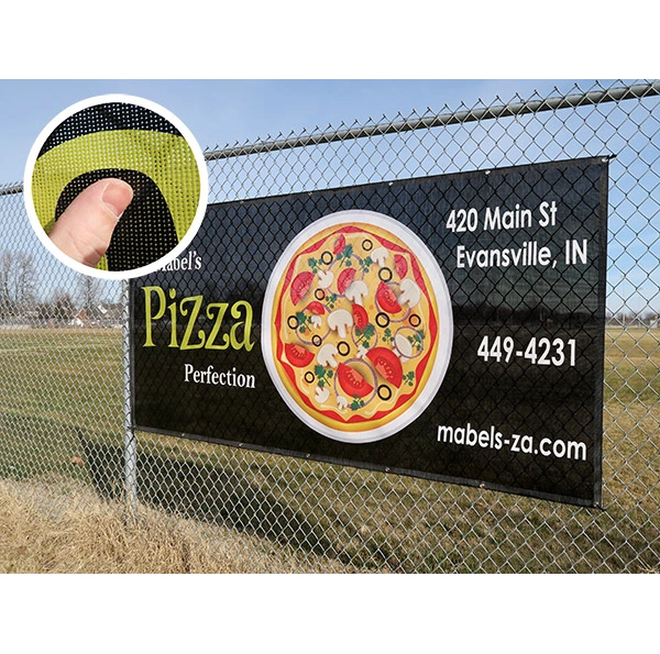 Custom Outdoor Vinyl Mesh Banner Advertising Mesh Banner