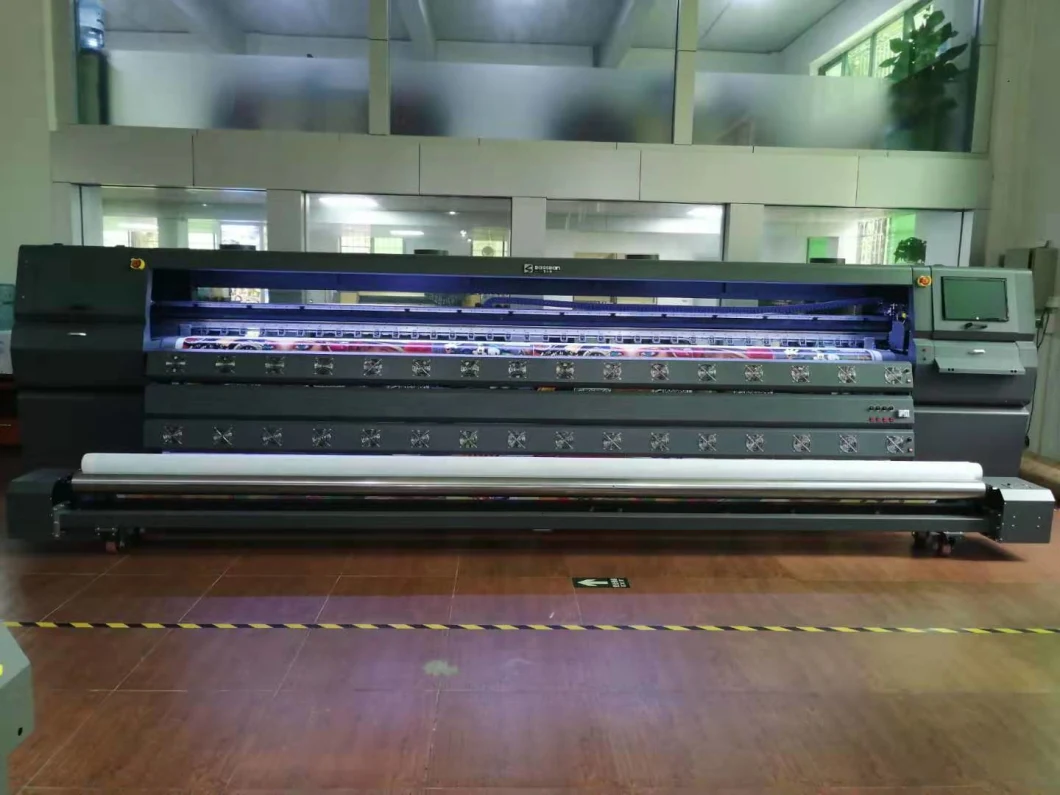 5m Banner Digital Printing Machine Konica 512I Printhead Solvent Printer