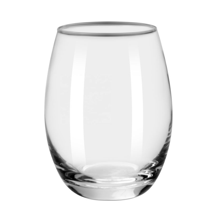 Wholesale Bulk Vintage Round Stemless Wine Glass Whisky Water Drinking Glasses