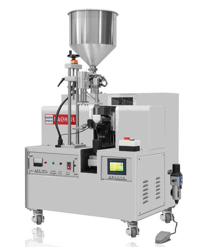 Semi-Automatic Tube Filling and Sealing Machine Soft Plastic Semi Auto Tube Filling and Sealing Machine